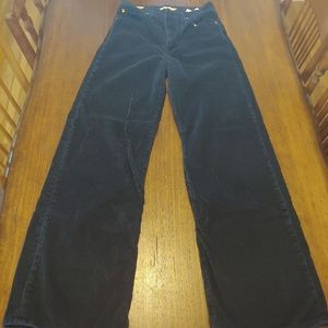 Levis ribcage wide leg corduroy